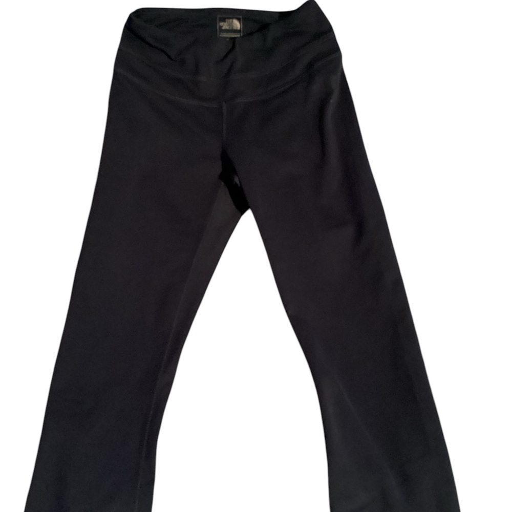 #115 The North Face Women's Black FlashDry Leggings (xs) Cropped capri Style - Picture 2 of 3